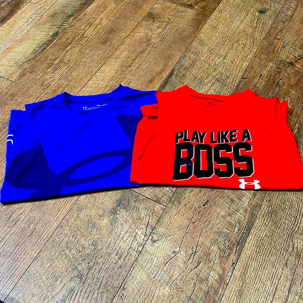Boys UA tanks